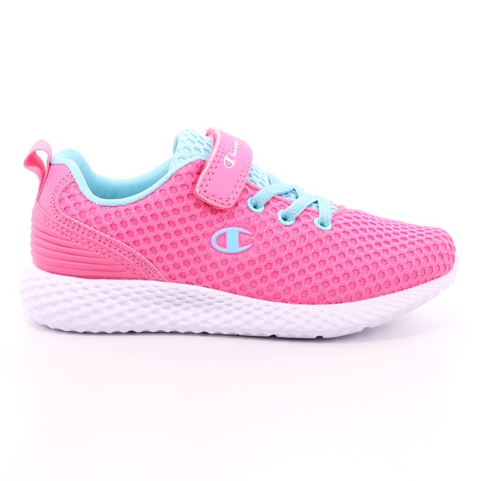 Scarpa Strappi + Elastico Champion Bambina Fuxia  Scarpe 568 - S31884