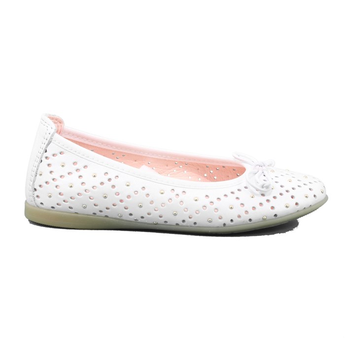 Ballerina Cerimonia Pablosky Bambina Bianco  Scarpe 243 - 339608