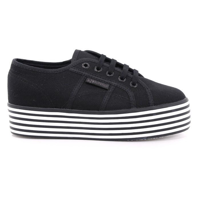 Scarpa Allacciata Superga Donna Nero  Scarpe 133 - S 00FCR0