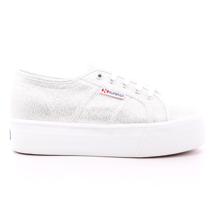 Scarpa Allacciata Superga Donna Argento  Scarpe 149 - S 009TC0