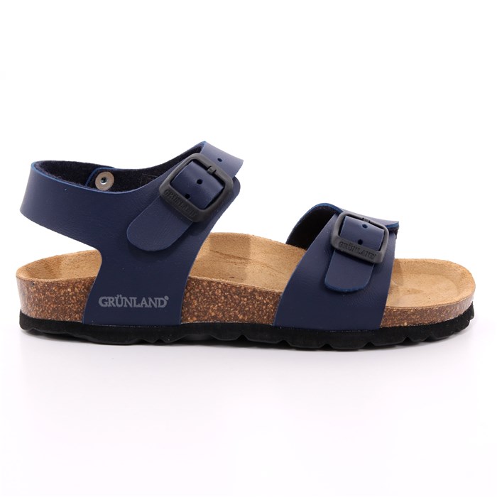 Sandalo Grunland Bambino Blu  Scarpe 446 - SB1206