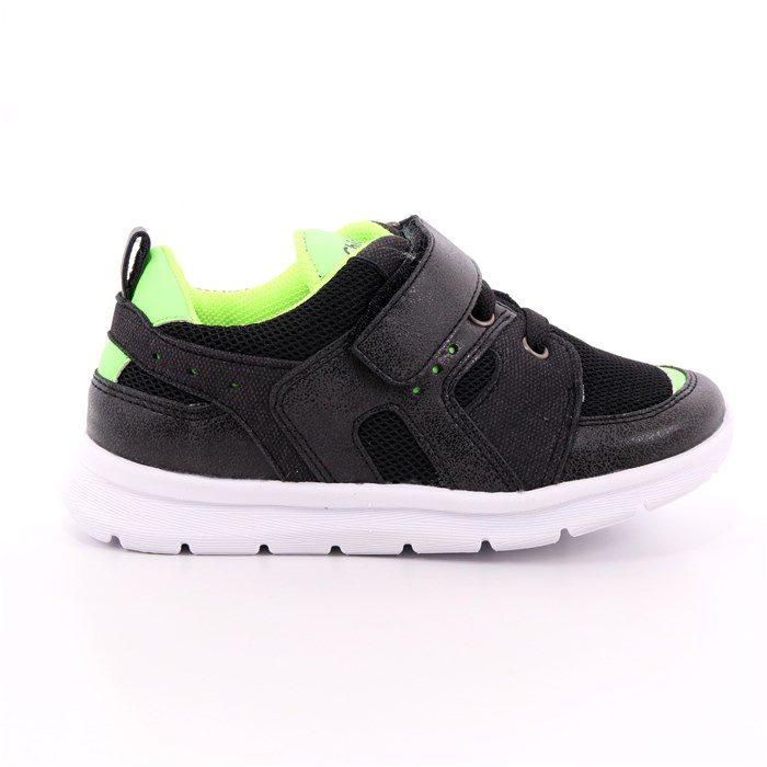 Scarpa Strappi + Elastico Chicco Bambino Nero  Scarpe 437 - 064602