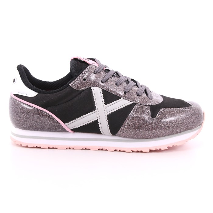 Scarpa Allacciata Munich Bambina Nero  Scarpe 10 - 8208401