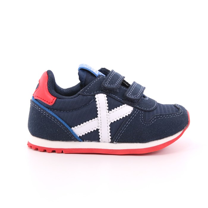 Scarpa Strappi Munich Bambino Blu  Scarpe 21 - 8820398