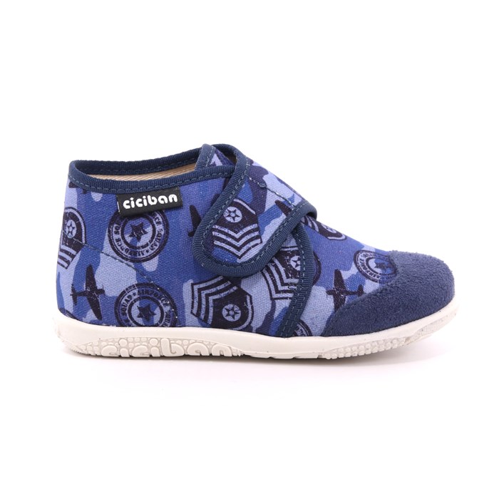 Pantofola Strappi Ciciban Bambino Azzurro  Scarpe 48 - 60450
