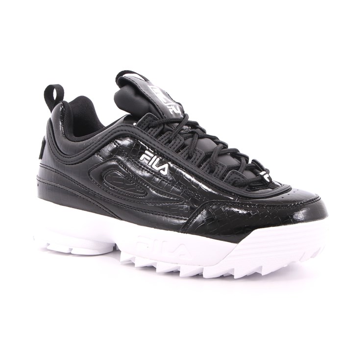 Fila Scarpa Allacciata Nero