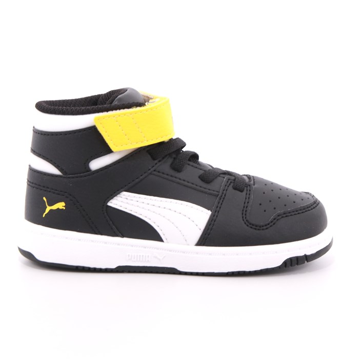 Scarpa Strappi + Elastico Puma Bambino Nero  Scarpe 509 - 37048912