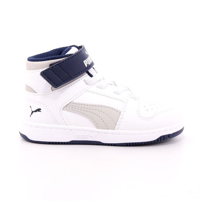 Scarpa Strappi + Elastico Puma Bambino Bianco  Scarpe 522 - 37048910