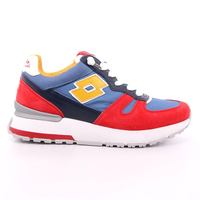 Scarpa Allacciata Lotto Leggenda Uomo Blu/rosso  Scarpe 7 - 214025