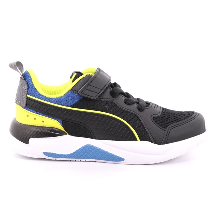 Scarpa Strappi + Elastico Puma Bambino Nero  Scarpe 577 - 37292114