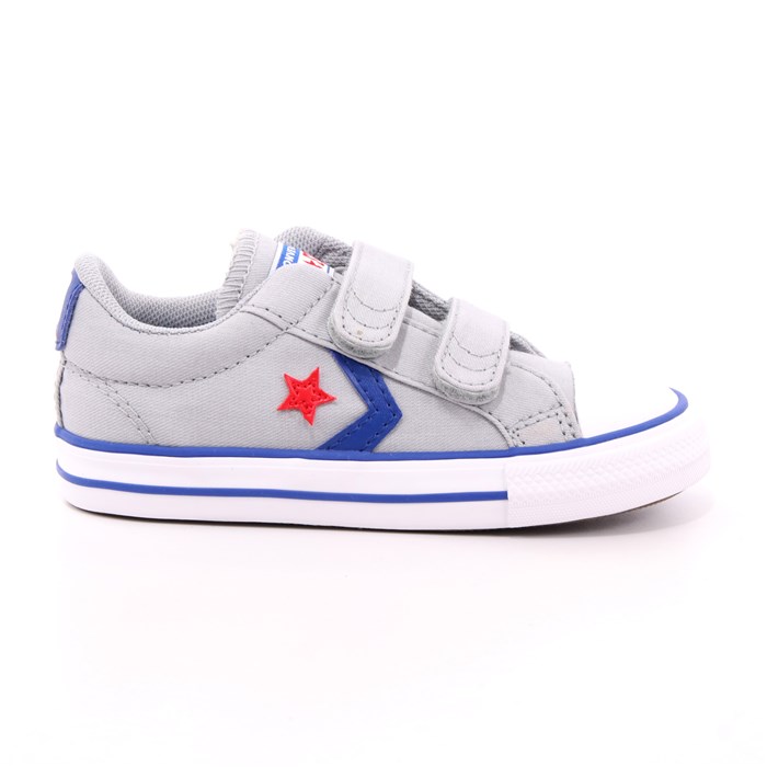 Scarpa Strappi Converse Bambino Grigio  Scarpe 338 - 763529C