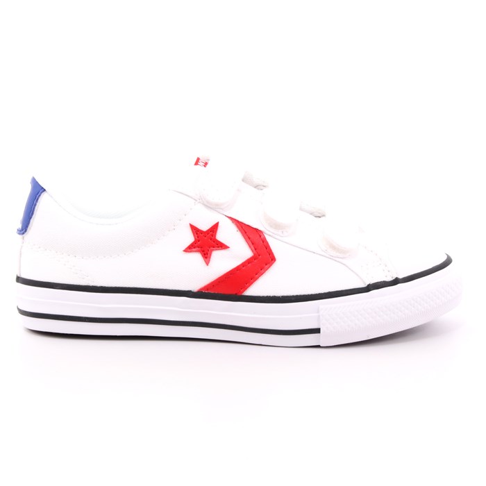 Scarpa Strappi Converse Bambino Bianco  Scarpe 346 - 670227C