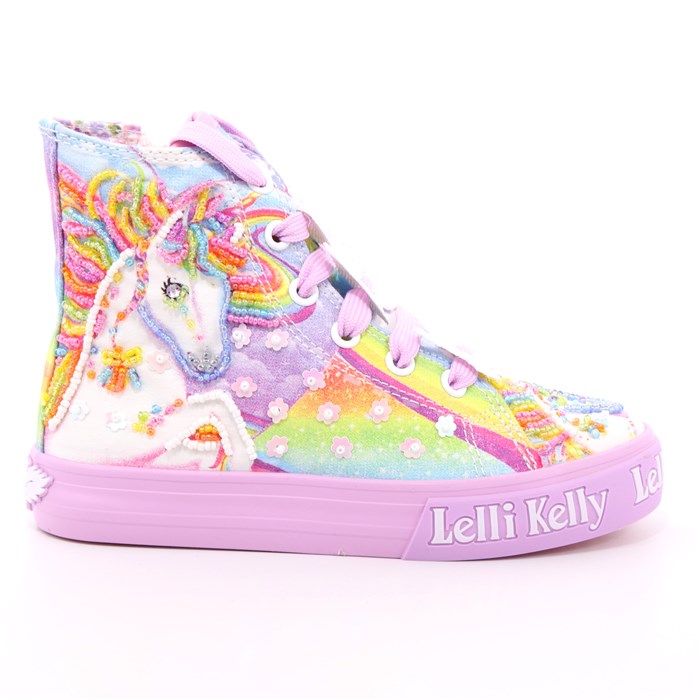 Scarpa Allacciata Lelli Kelly Bambina Lilla  Scarpe 354 - LK9090