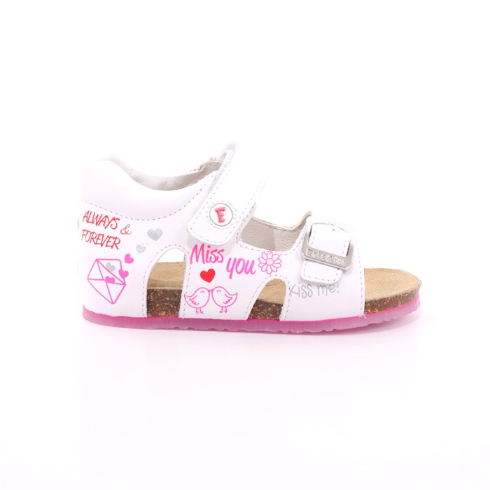 Sandalo Naturino Bambina Bianco  Scarpe 283 - 1500881