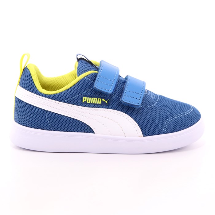 Scarpa Strappi Puma Bambino Azzurro  Scarpe 615 - 37175907