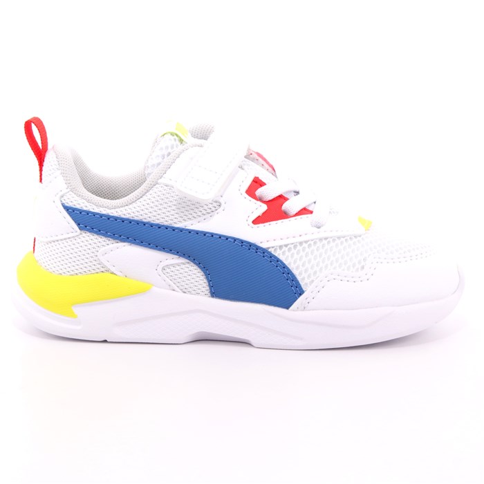 Scarpa Strappi + Elastico Puma Bambino Bianco  Scarpe 628 - 37439811