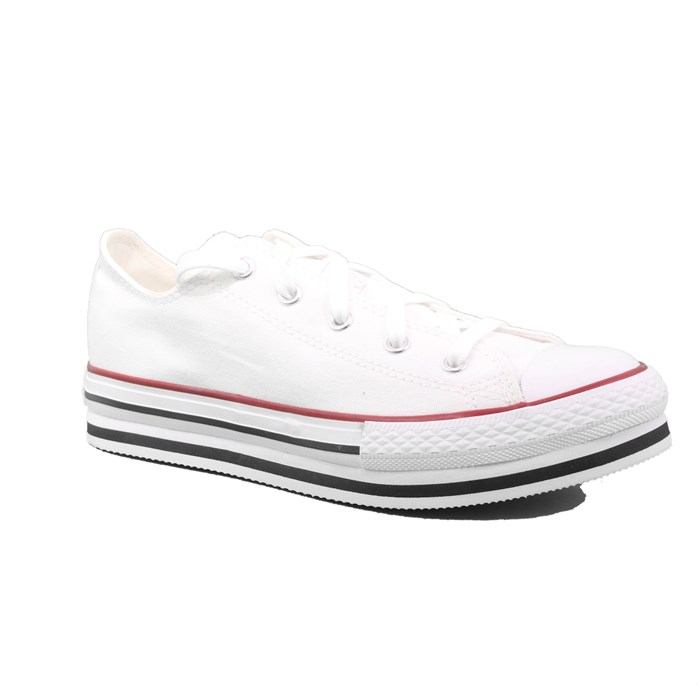 Converse Scarpa Allacciata Bianco