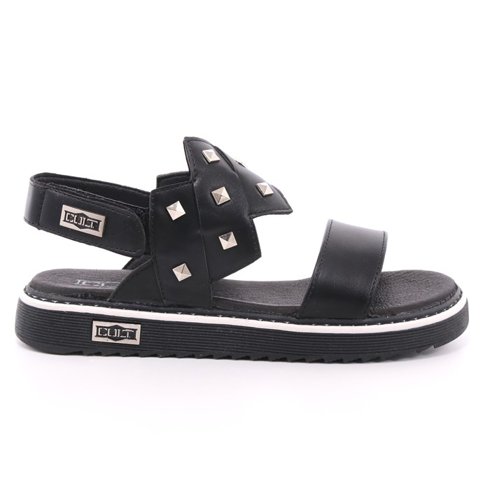 Sandalo Cult Bambina Nero  Scarpe 37 - LIFE1