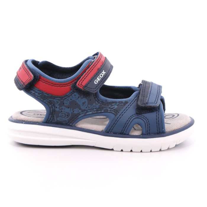 Sandalo Geox Bambino Blu  Scarpe 359 - J15DRB