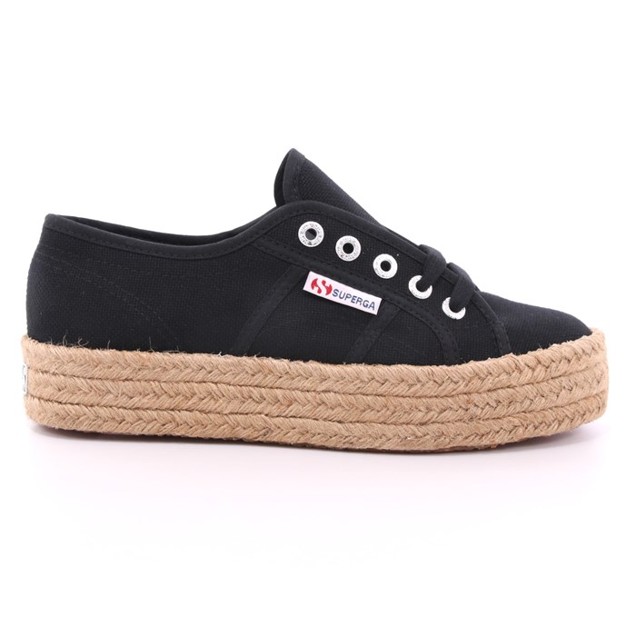 Scarpa Allacciata Superga Donna Nero  Scarpe 178 - S 00CF20