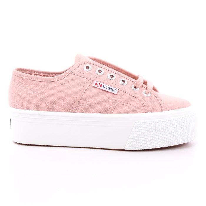 Scarpa Allacciata Superga Donna Rosa  Scarpe 182 - S 9111LW