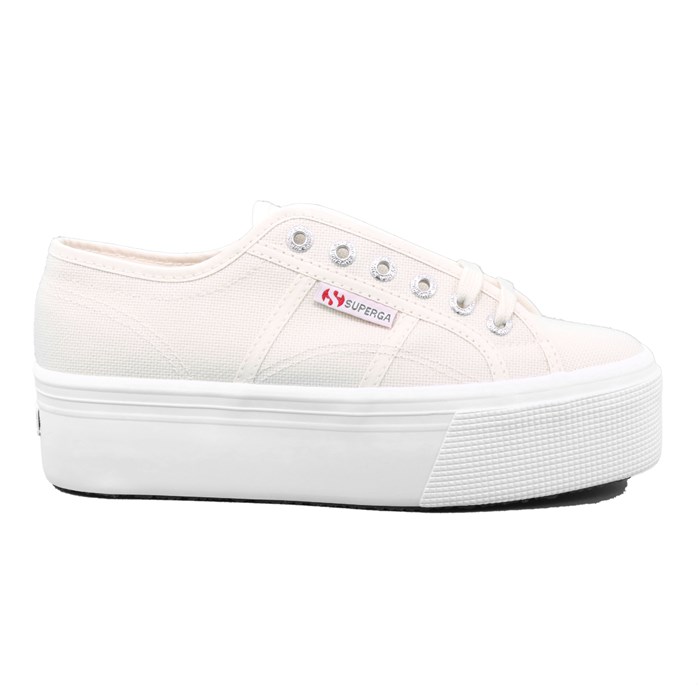 Scarpa Allacciata Superga Donna Beige  Scarpe 184 - S 9111LW