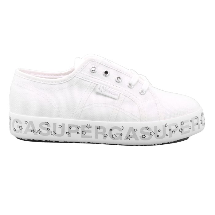 Scarpa Allacciata Superga Bambina Bianco  Scarpe 187 - S 81152W