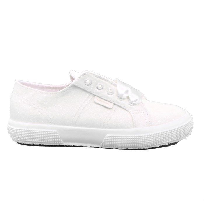 Scarpa Allacciata Superga Bambina Bianco  Scarpe 188 - S 71125W