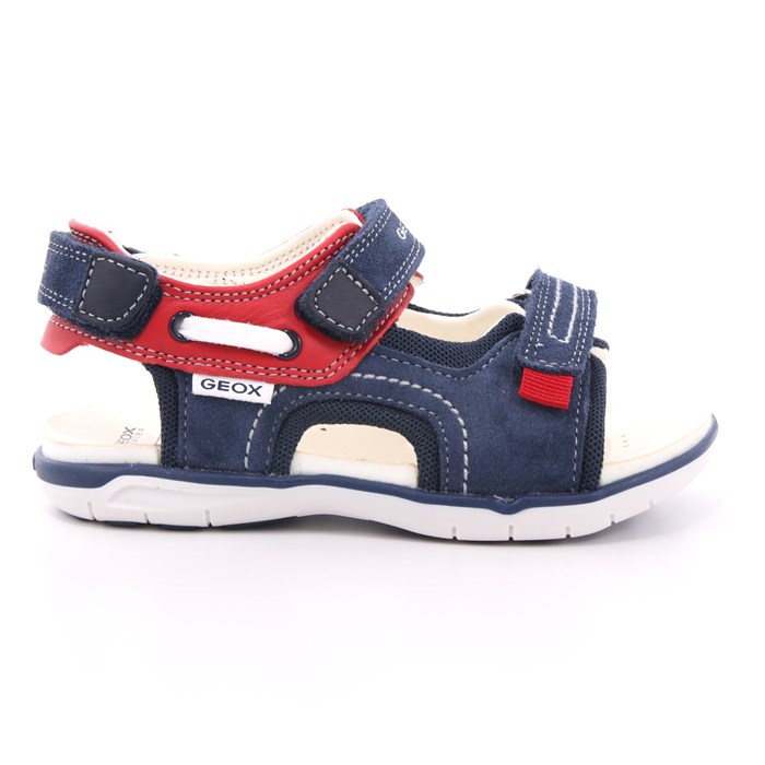 Sandalo Geox Bambino Blu  Scarpe 369 - B154LA