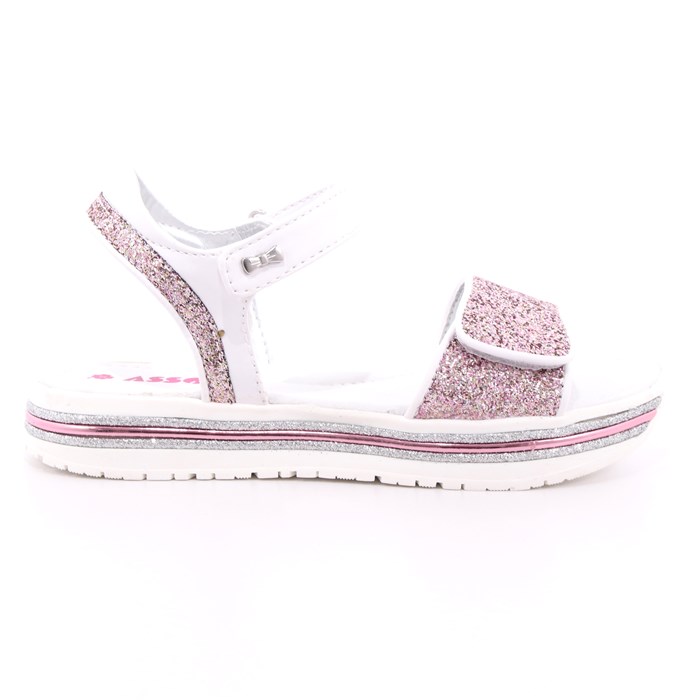 Sandalo Asso Bambina Bianco  Scarpe 411 - AG10600B