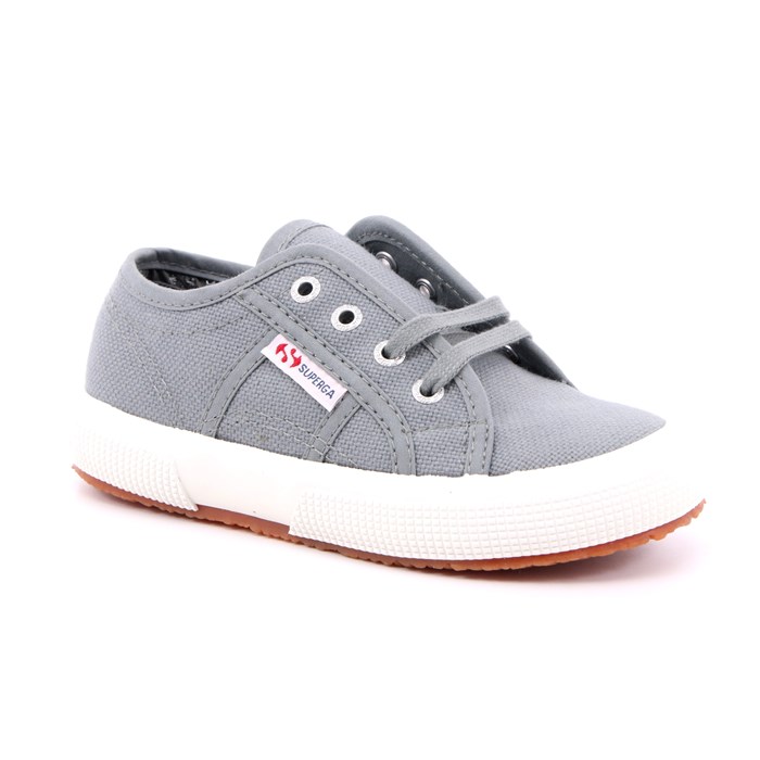 Superga Scarpa Allacciata Bassa Grigio