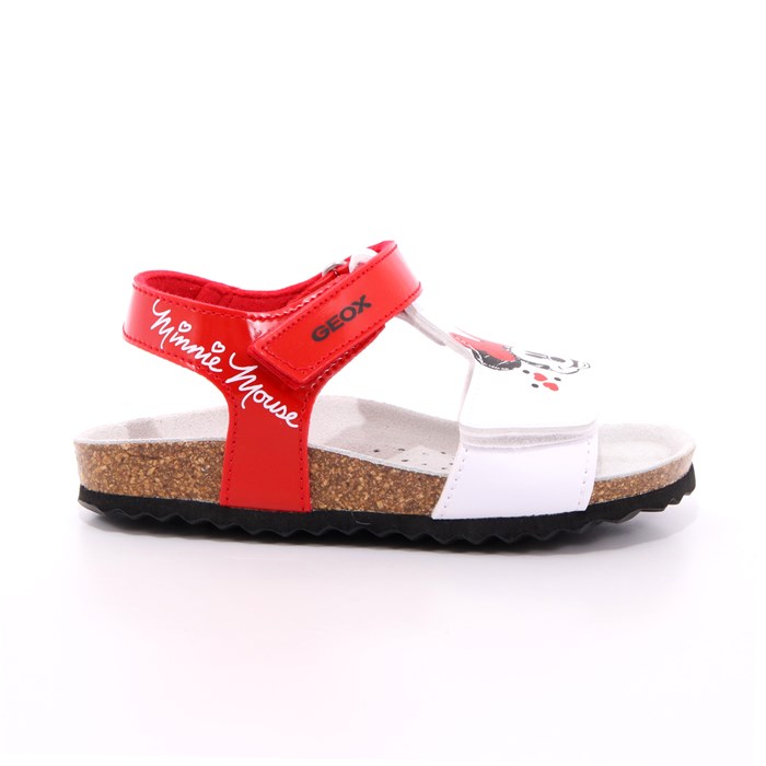 Sandalo Geox Bambina Bianco  Scarpe 377 - B152RC