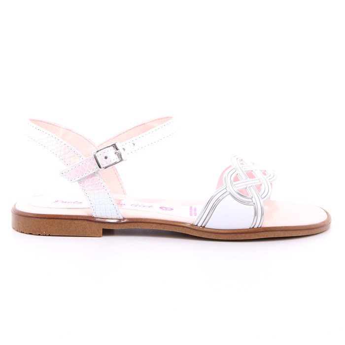 Sandalo Pablosky Bambina Bianco  Scarpe 312 - 860804