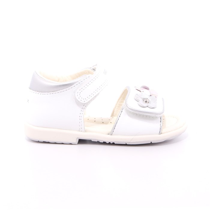 Sandalo Geox Bambina Bianco  Scarpe 382 - B1521D