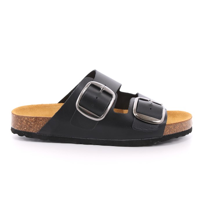 Ciabatte Biostar Donna Nero  Scarpe 13 - 205 NEW