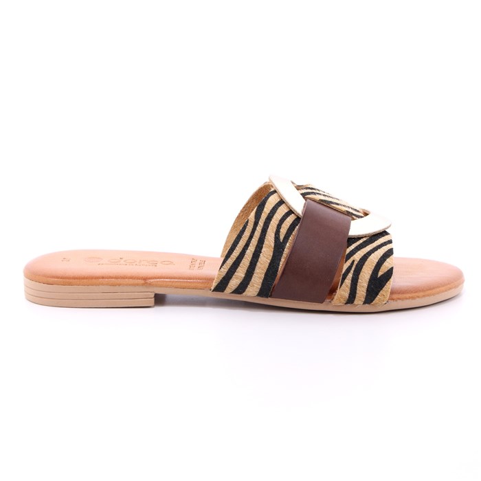 Ciabatte Dorea Donna Marrone  Scarpe 16 - MH105
