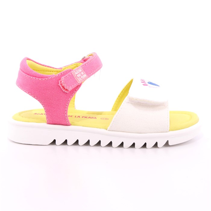 Sandalo Agatha Ruiz De La Prada Bambina Bianco  Scarpe 63 - 212940