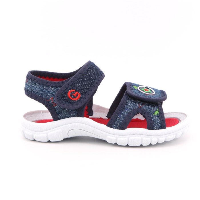 Sandalo Grunland Bambino Blu  Scarpe 480 - PS0061