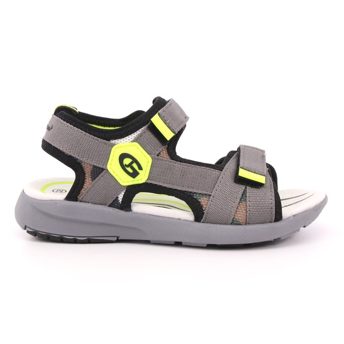 Sandalo Grunland Bambino Grigio  Scarpe 496 - SA2589