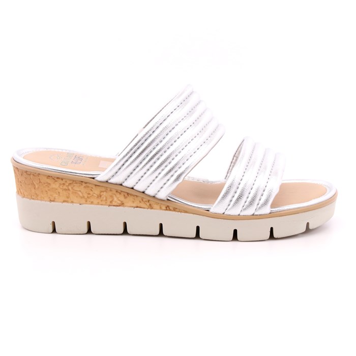 Ciabatte Grunland Donna Argento  Scarpe 512 - CI2511