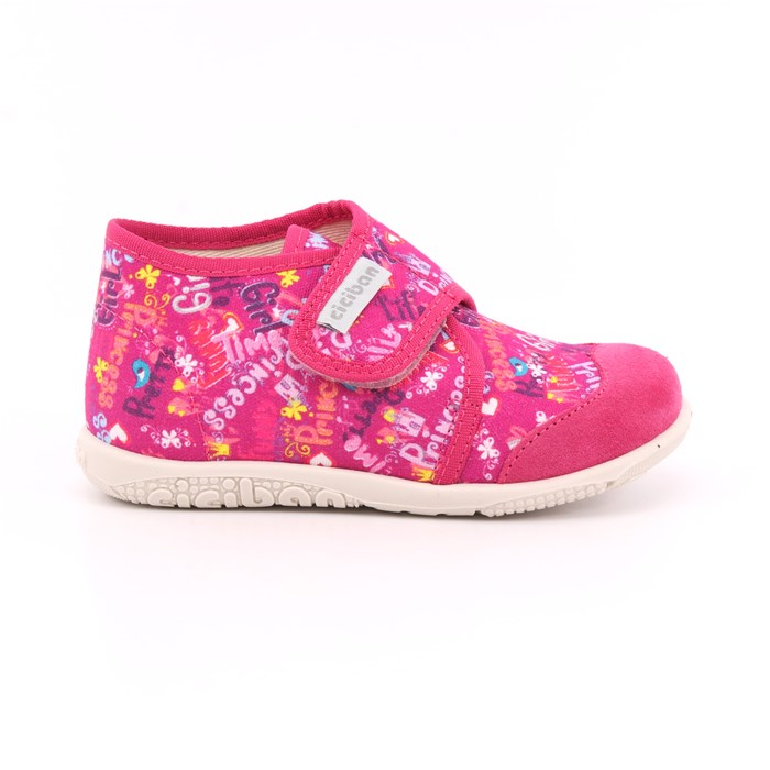 Pantofola Strappi Ciciban Bambino Fuxia  Scarpe 61 - 61450