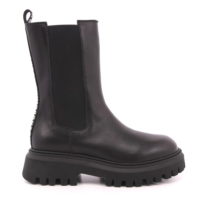 Stivaletto Bikkembergs Bambina Nero  Scarpe 16 - 20836