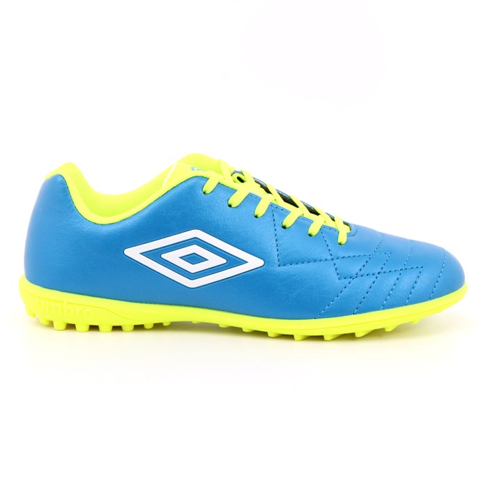 Scarpa Calcetto Umbro Bambino Azzurro  Scarpe 22 - RFF862935