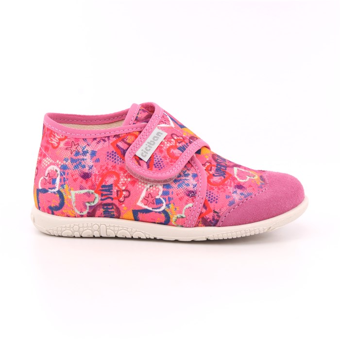 Pantofola Strappi Ciciban Bambino Fuxia  Scarpe 63 - 61450