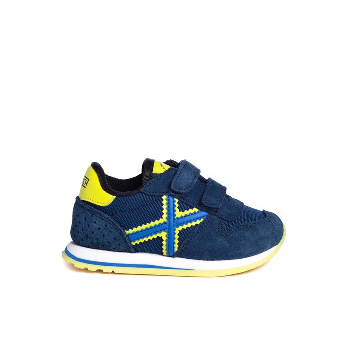 Scarpa Strappi Munich Bambino Blu  Scarpe 112 - 8820459
