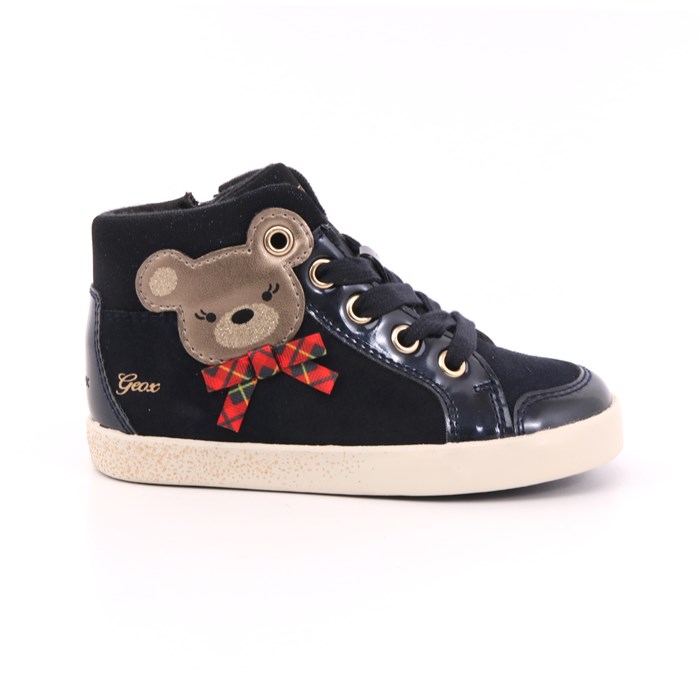 Scarpa Strappi + Elastico Geox Bambina Blu  Scarpe 398 - B16D5C