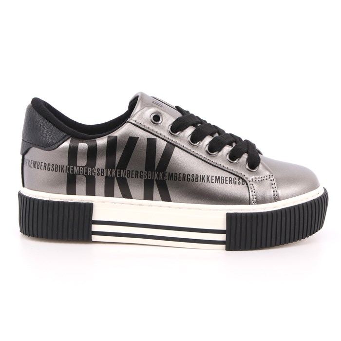 Scarpa Allacciata Bikkembergs Bambina Antracite  Scarpe 22 - 20775