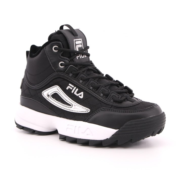 Fila Scarpa Allacciata Nero