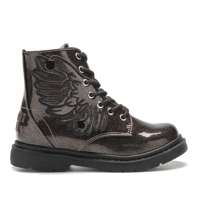 Anfibio Lelli Kelly Bambina Nero  Scarpe 385 - LK4544