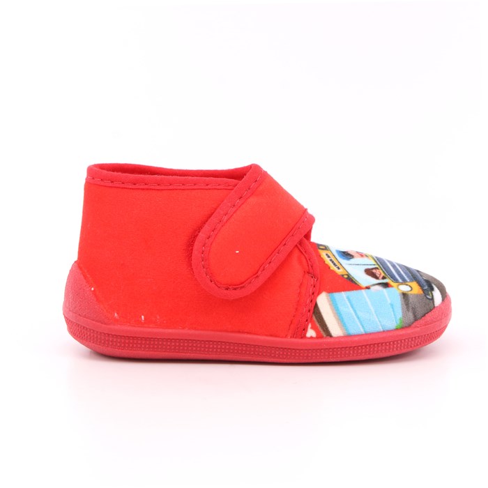 Pantofola Strappi Awa Bambino Rosso  Scarpe 6 - 001